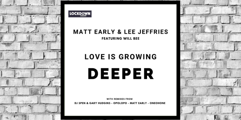 LV Premier – Matt Early & Lee Jeffries Feat Will Bee – Love Is Growing Deeper (Opolopo Remix) img