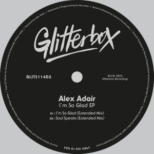 Alex Adair Im So Glad EP